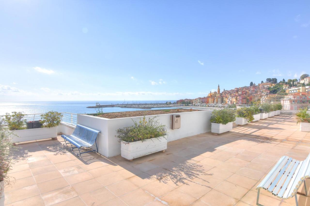 Ferienwohnung Rocamare Menton Exterior foto