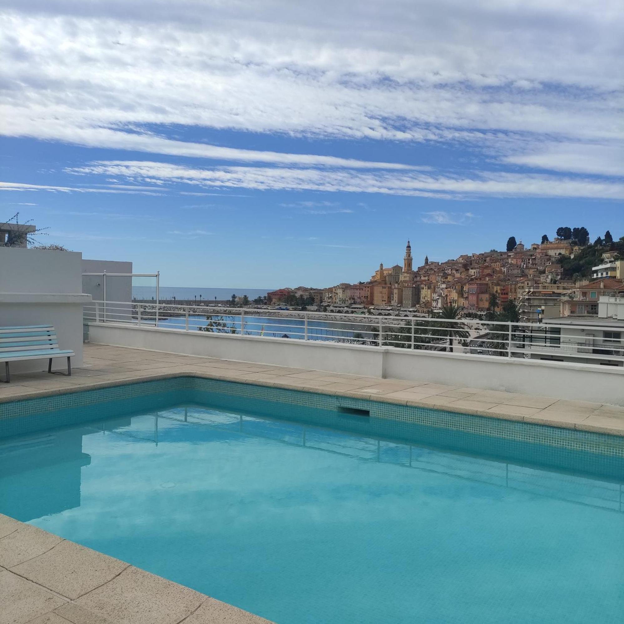 Ferienwohnung Rocamare Menton Exterior foto